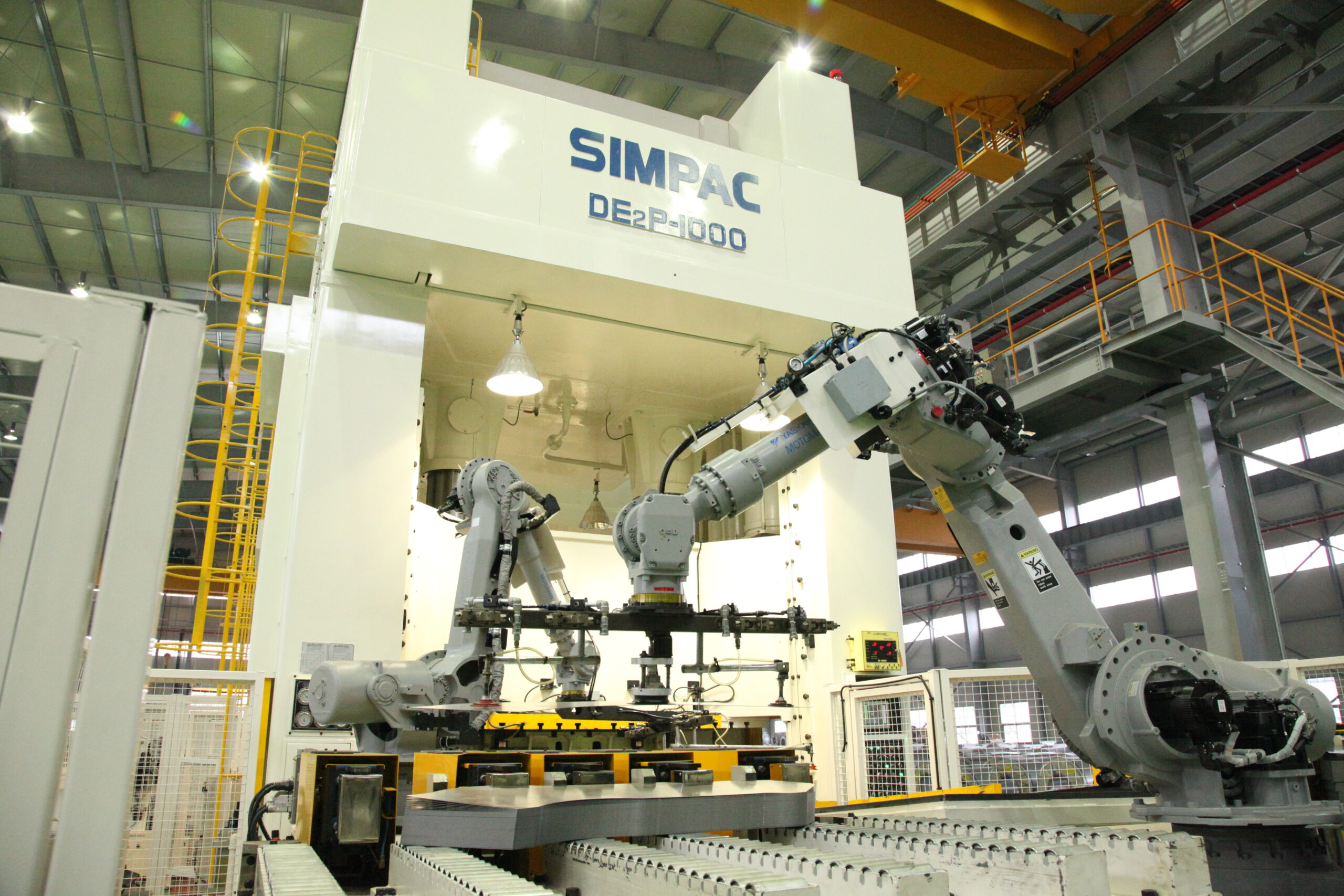 DE1 Mechanical Press - Front View