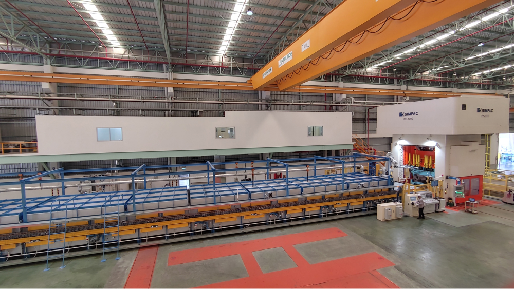 PH Series Hydraulic Press - Front View