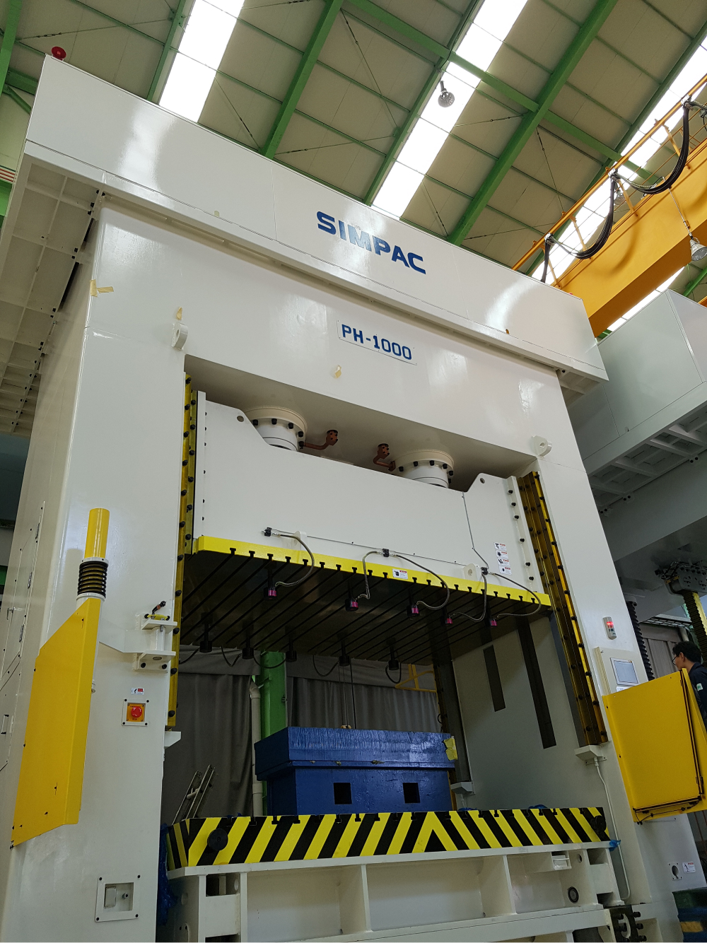 PDH Series Hydraulic Press - Side View
