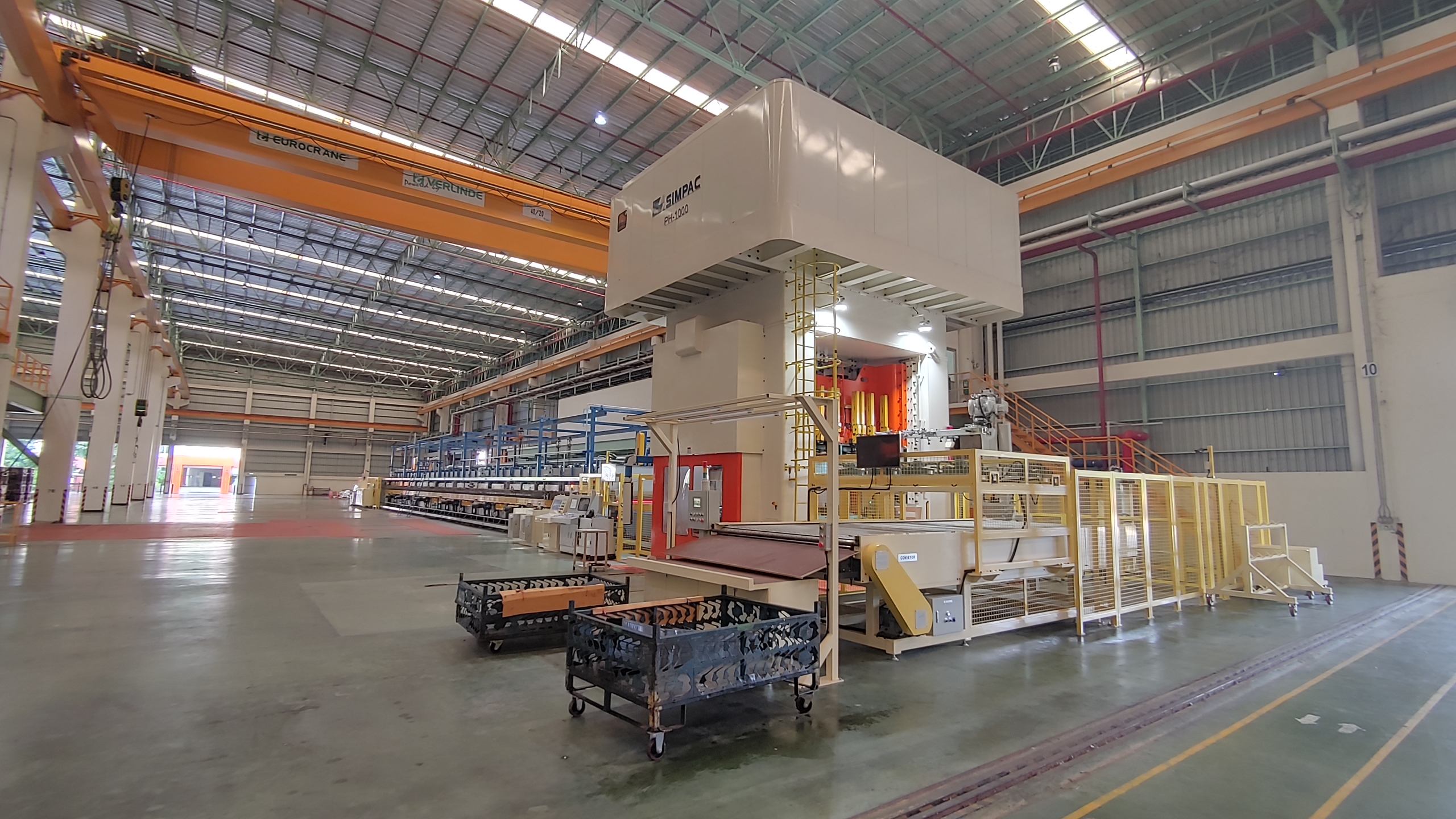 Hydraulic Press Control Panel