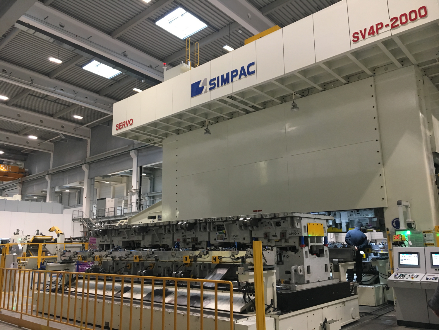 Standard Servo Press - Side View